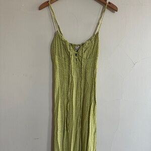 Adorable floral urban outfitters slip dress - size M